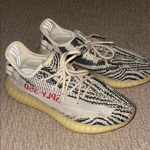 Adidas Yeezy Boost 350 V2 Zebra in Cream and Black
